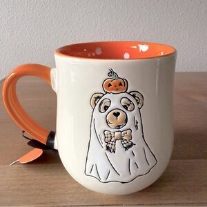 💙NWT Creepy Critters Halloween ghost bear mug